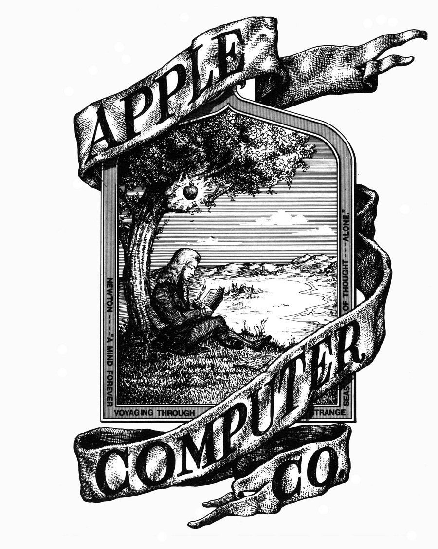 first logo of apple