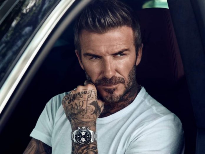 David Beckham πάνω